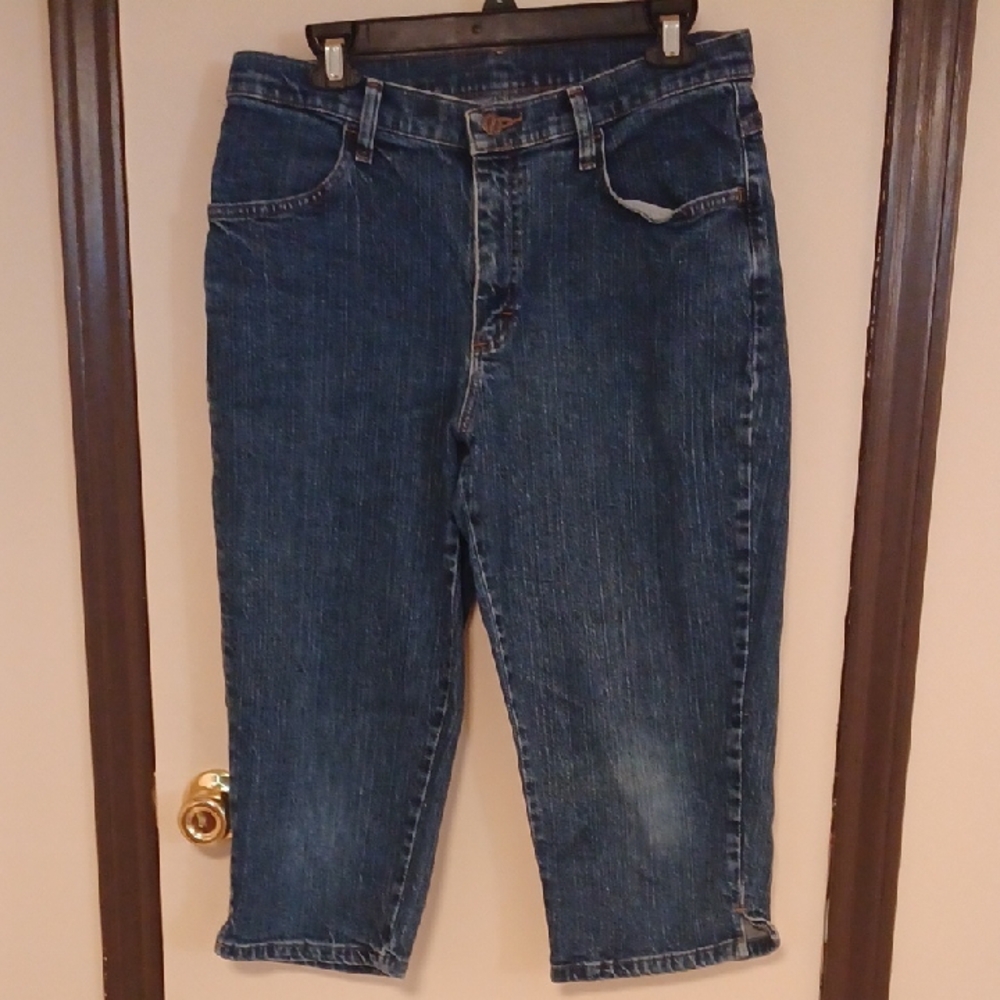 Riders by Lee Blue Ankle Cropped Jeans